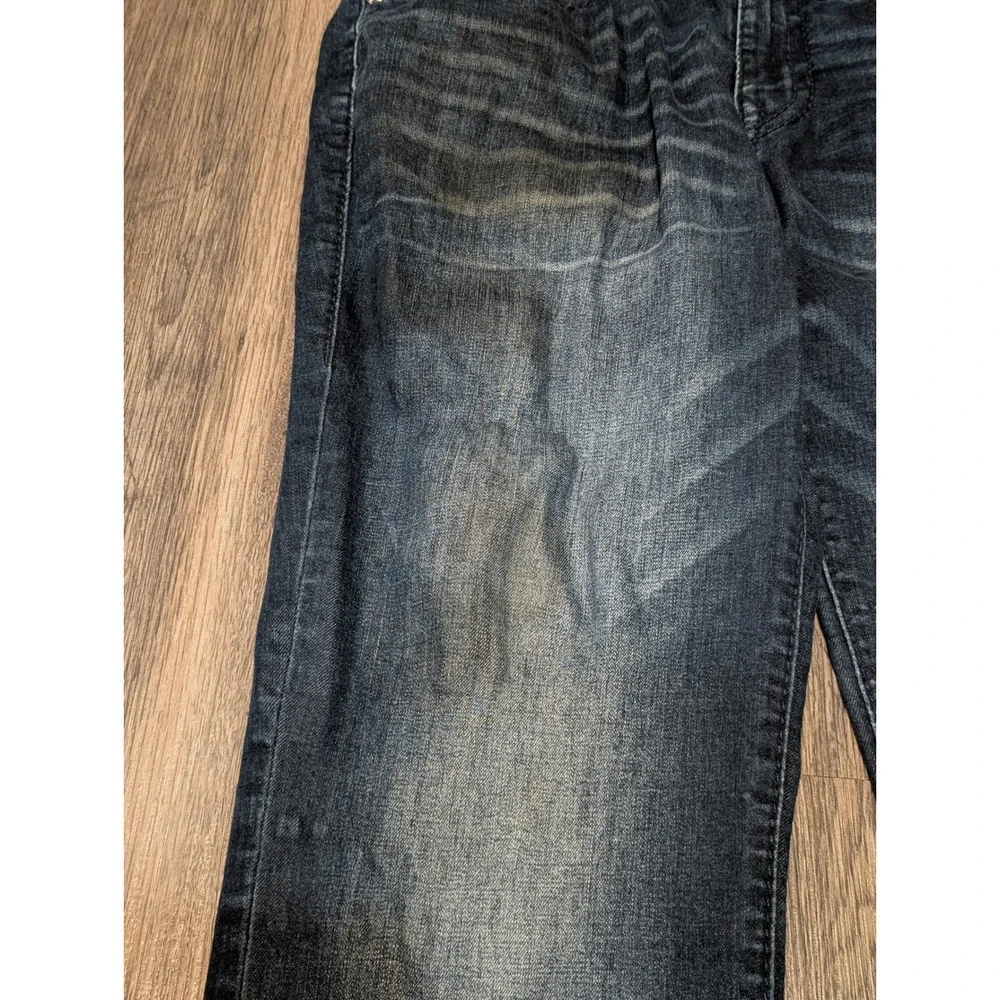 True Religion Rocco Relaxed Skinny Jeans Mens Size 33‎ Dark Wash Denim READ